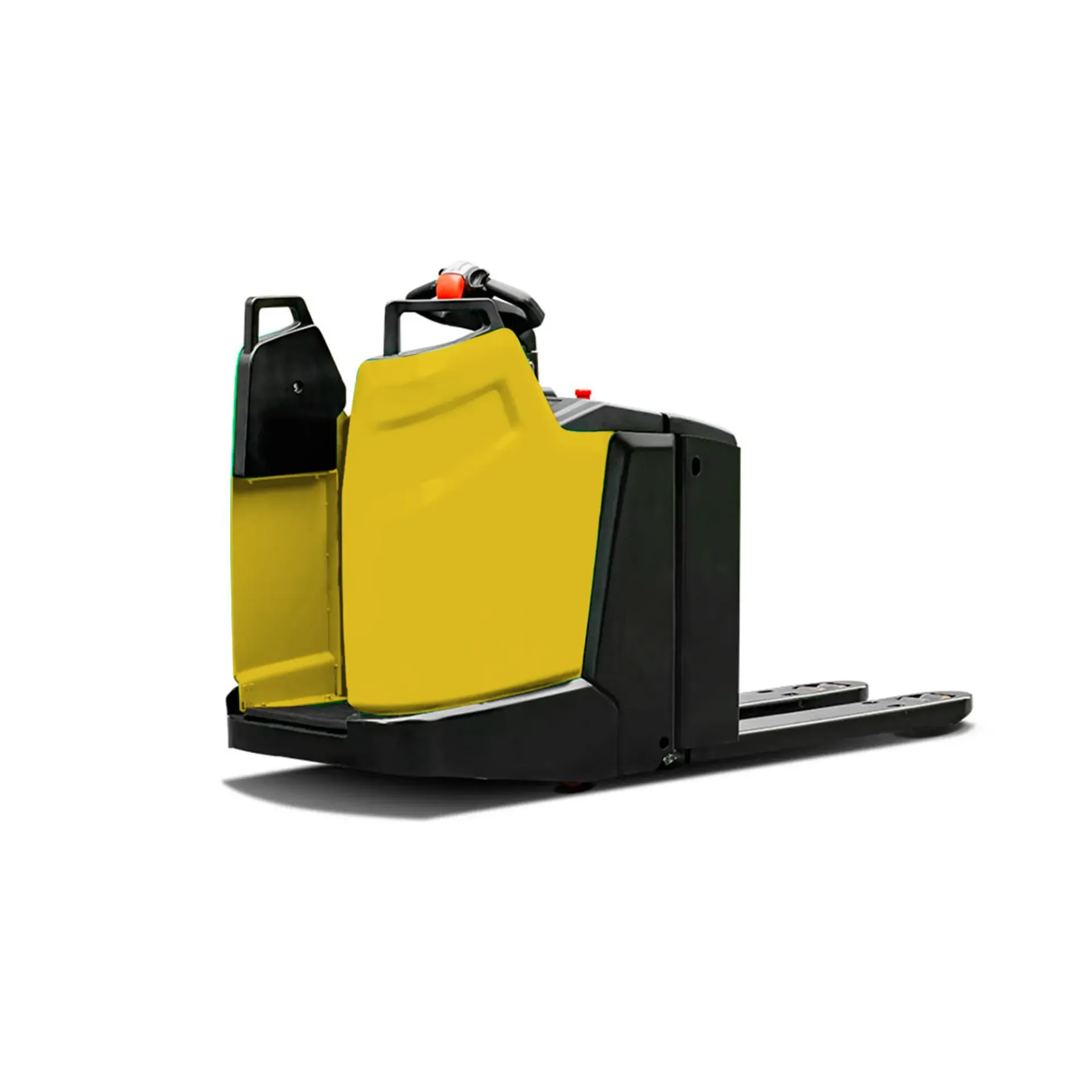 Transpaleta con Cuadriga - CBD20Rider (Batería litio 48v / 125ah, 1150mm*540mm)